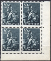 YUGOSLAVIA TRIESTE B - 1951 - 4v - MNH - Ane - Anes - Donkey - Donkeys - Esel - Esels - Burro - Burros - Asino - Asini - Burros Y Asnos