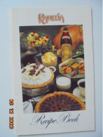 Kahlua Recipe Book - Maidstone Wine & Spirits Inc. 1986 - Noord-Amerikaans