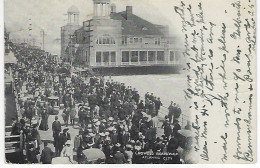 ATLANTIC CITY ( N.J )  - Crowded Boardwalk ( 1907 ) USA Etats Unis - Atlantic City