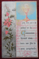 Souvenir 1ère Communion, 1899 Blandain, Chapelle Des Dames De La Visitation - Images Religieuses