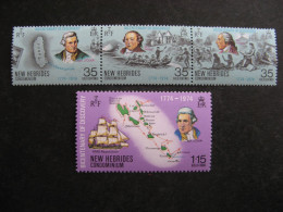 Nouvelles-Hébrides: TB Série N° 398 Au N° 401, Neufs XX. - Unused Stamps