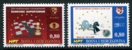 BOSNIA HERCEGOVINA (CROAT) 2000 Chess Tournaments MNH / **.  Michel 59, 63 - Bosnien-Herzegowina