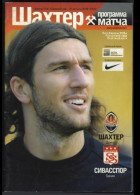 Official Program UEFA Europa League 2009-10 Shakhtar Donetsk Ukraine - Sivasspor Türkiye - Bücher