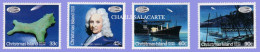 CHRISTMAS ISLAND 1986  HALLEY'S COMET  SG 212-215  U.M. - Christmas Island