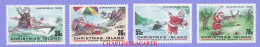 CHRISTMAS ISLAND 1986  CHRISTMAS  SG 222-226  U.M. - Christmas Island