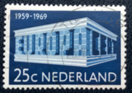Nederland - C14/63 - 1969 - (°)used - Michel 920 - Europa - Tempel - Oblitérés
