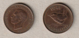 00759) Grossbritannien, Farthing 1941, George VI - Autres & Non Classés