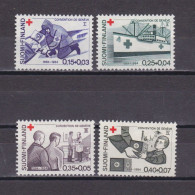 FINLAND 1964, Sc# B169-B172, Semi-Postal, Red Cross, Transportation, MH - Nuevos