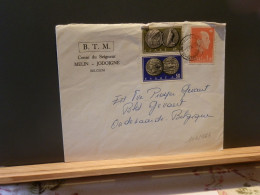 103/763 LETTRE GREECE POUR LA BELG. 1964 - Storia Postale