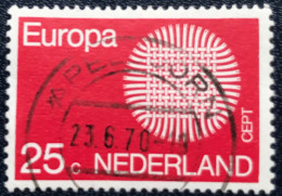 Nederland - C14/63 - 1970 - (°)used - Michel 942 - Europa - Gevlochten Zon - Gebraucht