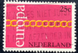 Nederland - C14/63 - 1971 - (°)used - Michel 963 - Europa - Schakels - Used Stamps