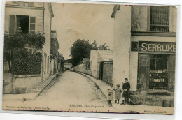 95 MARINES Commerce Serrurerie Enfants Rue Caquelard écrite Vers 1910 Edit Decaux   D21 2020  - Marines