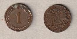 00763) Dt. Kaiserreich, 1 Pfennig 1912J - 1 Pfennig