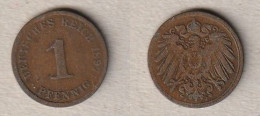 00764) Dt. Kaiserreich, 1 Pfennig 1897J - 1 Pfennig