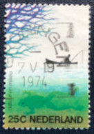 Nederland - C14/63 - 1974 - (°)used - Michel 1025 - Natuur & Milieu - GRONINGEN - Gebraucht