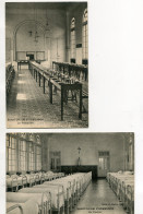 94 ORMESSON Préventorium Sanatorium Lot De 2 Cartes Le Réfectoire Et Un Dortoire 1920    D16  2023 - Ormesson Sur Marne