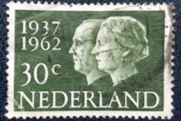 Nederland - C14/64 - 1962 - (°)used - Michel 773 - Zilveren Huwelijk - Used Stamps