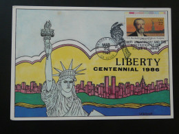 Carte Maximum Card Statue De La Liberté Statue Of Liberty Centennial San Diego 1986 - Maximumkarten (MC)