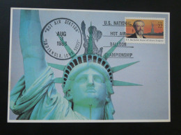 Carte Maximum Card Statue De La Liberté Statue Of Liberty Centennial Indianola 1986 - Maximum Cards