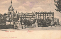 SUISSE - Genève - Monument Brunswick - Carte Postale Ancienne - Other & Unclassified