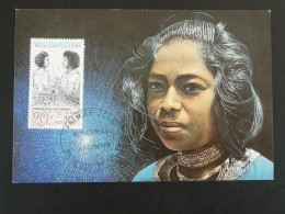 Carte Maximum Card Princesses Ouvéennes Wallis Et Futuna 1994 - Maximum Cards