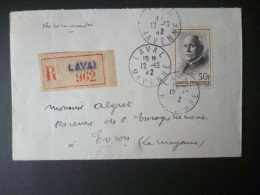 TP Sur Lettre N° 525 - Usados