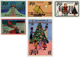 43316 MNH FIJI 1984 NAVIDAD - Fidji (1970-...)