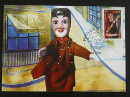 Carte Maximum Card Guignol Marionnette Puppet 69 Lyon 2003 - Puppets