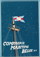 COMPAGNIE MARITIME BELGE Carnet De Passager Bilingue En Bon état Avec Cartes  - Boats