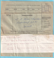 ZAÏRE Télégramme Office National Des Postes Et Télécommunications T.S.F. BOMA - Lettres & Documents