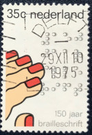 Nederland - C14/64 - 1975 - (°)used - Michel 1057 - 150j Braille - DELFT - Gebruikt