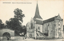 FRANCE - Montrichard - Eglise De Nanteuil ( Monument Historique) - Paroissiens - Carte Postale Ancienne - Montrichard