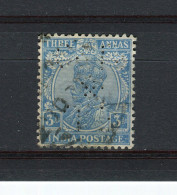 INDE ANGLAISE - Y&T N° 117° - Perfin - Perforé - George V - 1911-35  George V