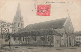 FRANCE - Athis Mons - L'Eglise - CLC - Horloge - Carte Postale Ancienne - Athis Mons