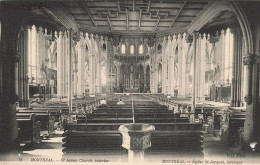 CANADA - Montréal - Église Saint Jacques - Intérieur - Carte Postale Ancienne - Montreal