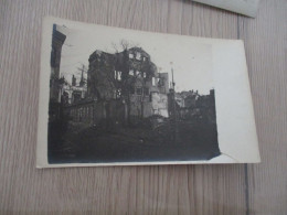 Carte Photo 80 Somme Amiens à Confirmer Guerre 14/18 Bâtiment Détruit - Amiens