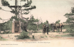 FRANCE - Camps De Châlons - Un Poste Téléphonique - Carte Postale Ancienne - Châlons-sur-Marne