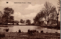 CPA Couhé-Vérac L'étang - Tampon Adresse - Couhe
