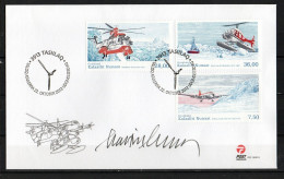 Martin Mörck. Greenland 2012. History Of Greenlandic Civil Aviation. Michel 69 - 621 FDC. Signed. - FDC