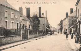 FRANCE - Vailly (Cher) - Route De Barlieu - La Poste - AG - Animé - Carte Postale Ancienne - Otros & Sin Clasificación