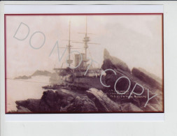 60. WI01.Three Lundy Island HMS Montague/Montagu Warship Produced By Wills Retirment Sale Price Slashed! - Boats