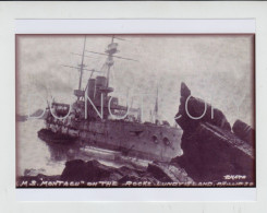 35. PH05. Three Lundy Island HMS Montague/Montagu Warship Produced By Phillips Retirment Sale Price Slashed! - War, Military