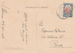 CARTOLINA SAN MARINO 1940 C.20 (KP497 - Cartas & Documentos