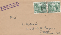 LETTERA 1949 CIPRO DIRETTA USA (KP459 - Briefe U. Dokumente