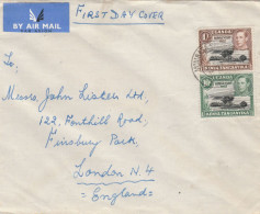 LETTERA UGANDA KENYA TANGANYKA 1952 (KP479 - Kenya, Uganda & Tanganyika