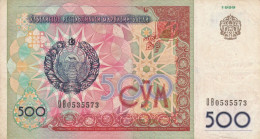 BANCONOTA UZBEKISTAN 500 CYM VF (KP784 - Usbekistan