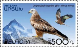 Artsakh 2021 (MNH) (Mi 231A) - Red Kite (Milvus Milvus) - Verzamelingen, Voorwerpen & Reeksen