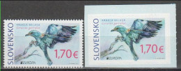 Slovaquia 2019 (Mi 869.70) - European Roller (Coracias Garrulus) - Collections, Lots & Series