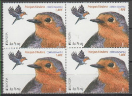 Andorra (Spanish) 2019 (Mi 479) - European Robin (Erithacus Rubecula) - Konvolute & Serien