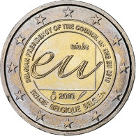 Belgique, 2 Euro, Presidency Of The European Union, 2010, SPL, Bimétallique - Belgien